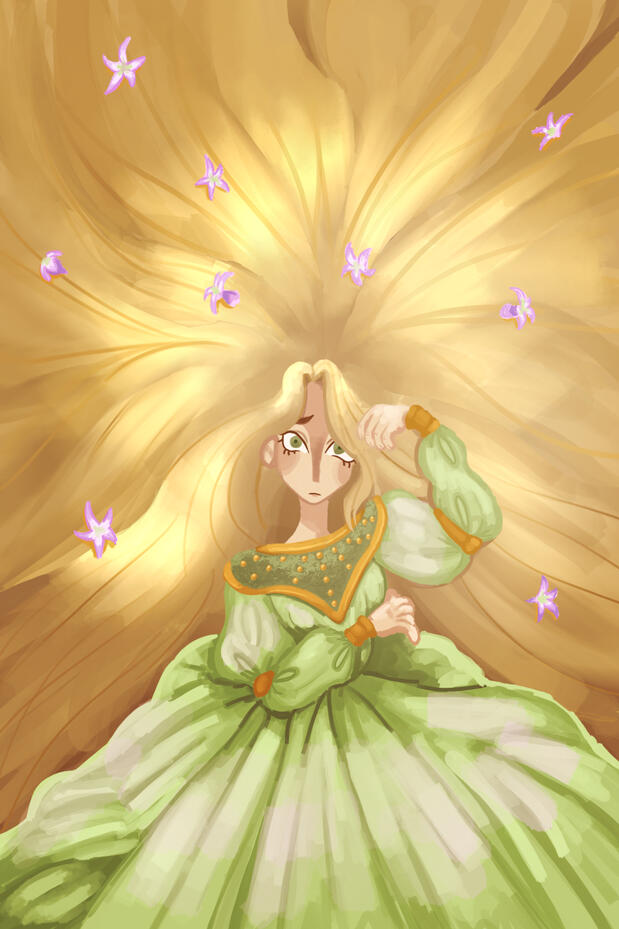 Rapunzel - Book Cover