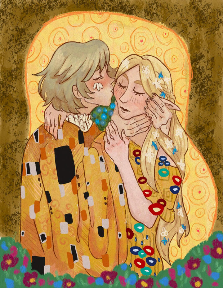 Falin & Marcille - 'The Kiss' Recreation
